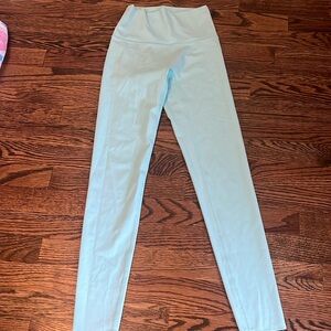 light blue aerie leggings